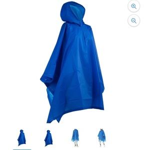 BRAND NEW Totes blue one size rain ponchos set of 2